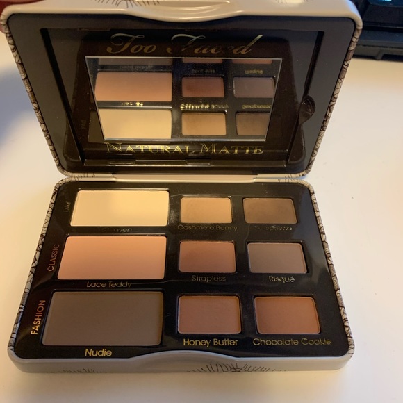 Too faced natural matte eyeshadow collection